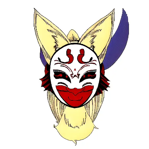 Kitsune Mask Sun