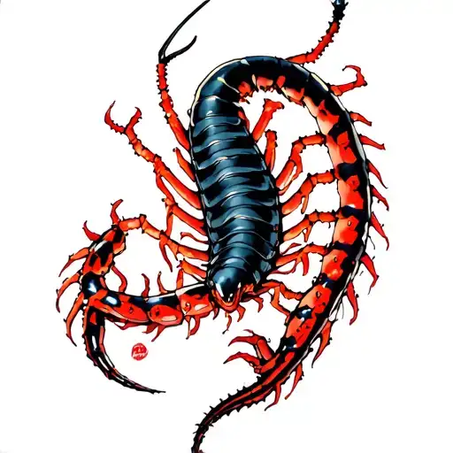 Tokyo Ghoul Centipede Wrapping Around With Little Hints Of Naruto And My Hero Acadamia Thrown In