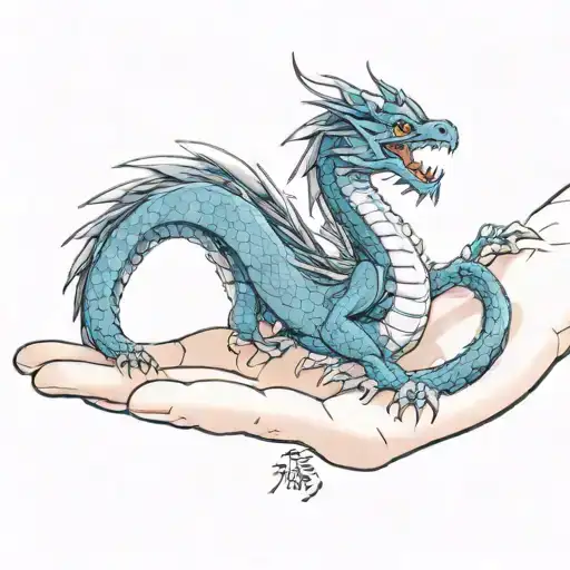 I Would Like A Dragon From The Japanese Region That Fits The Hand