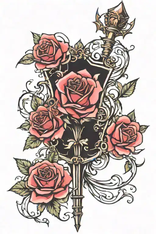 Rose Scepter
