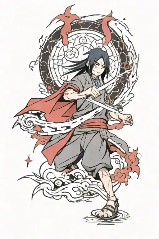 Itachi Uchiha Ameterasu