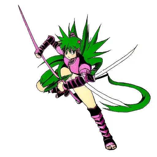 Dragon Slayer Neon Samurai