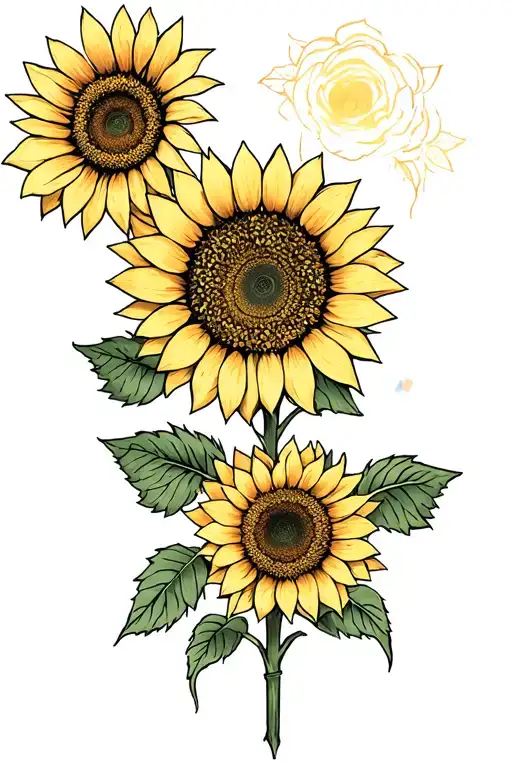 Daughter Trinity Sunflower