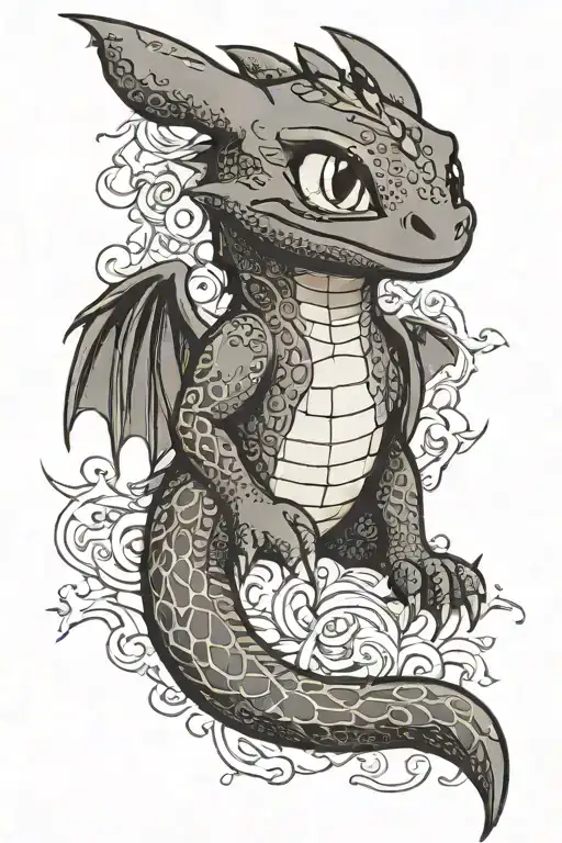 Toothless From How To Train Your Dragon