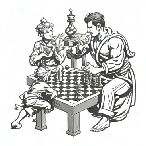 Jiu Jitsu And Chess