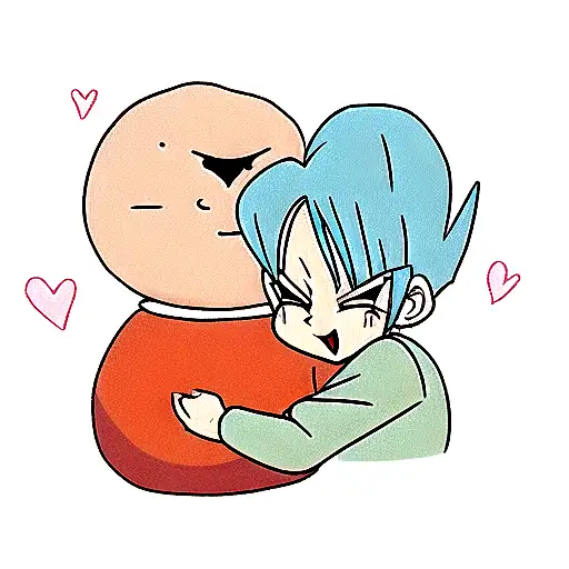 Vegeta Holding Bulma