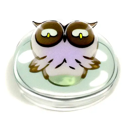 Owl Jelly Mold
