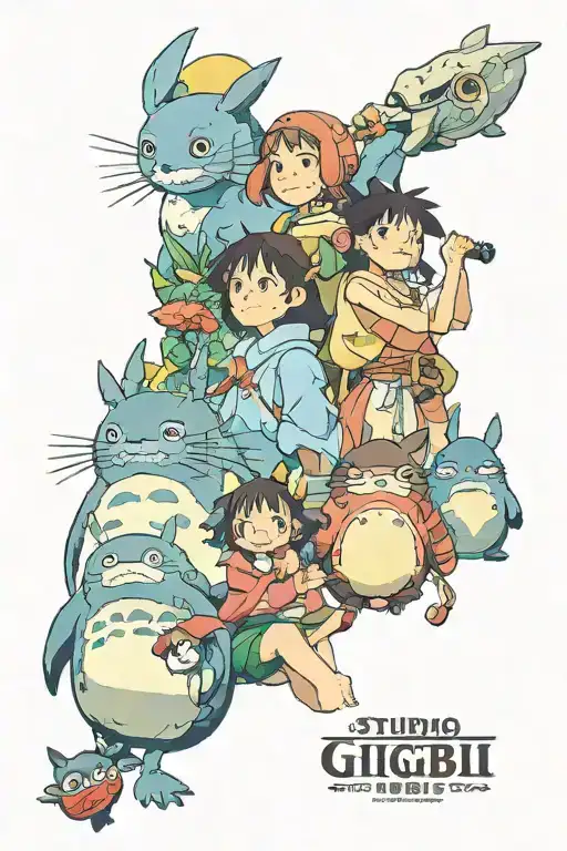 Studio Ghibli Female Characters