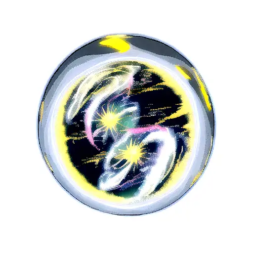 Lily Of The Vally With Astronomical Event Or Outer Space