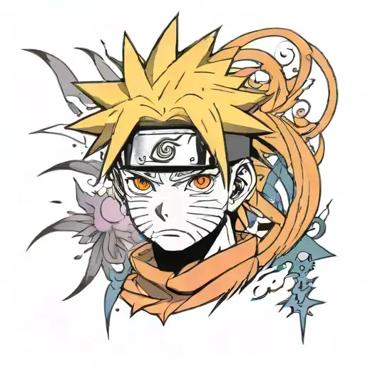 Naruto Representing Sadness