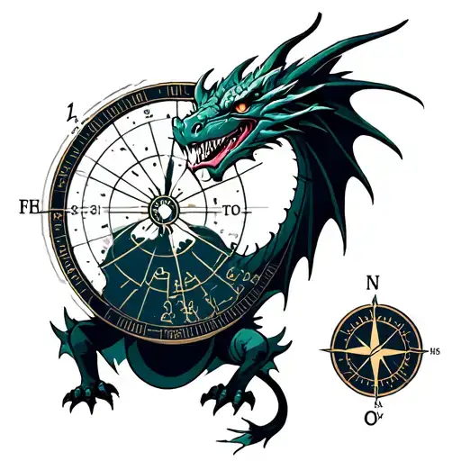 Dragon Radar With Compass