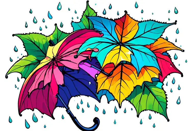Umbrella Leaf Rain