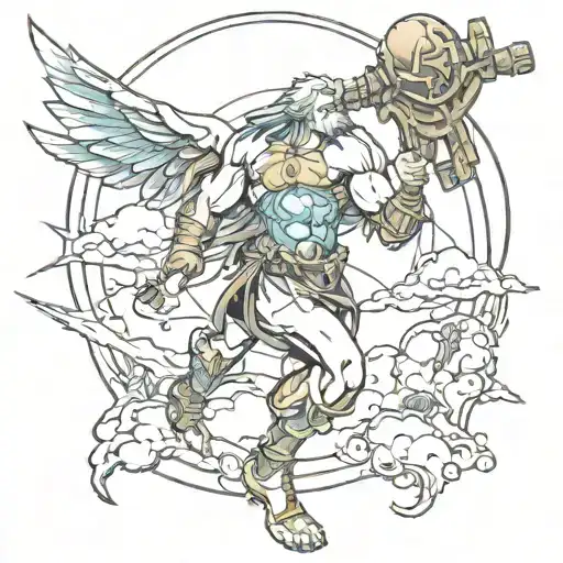 Atlas Carrying The Sky On His Back