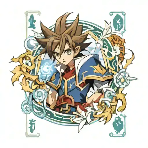 Elemental Hero Yuki Judai Card Deck