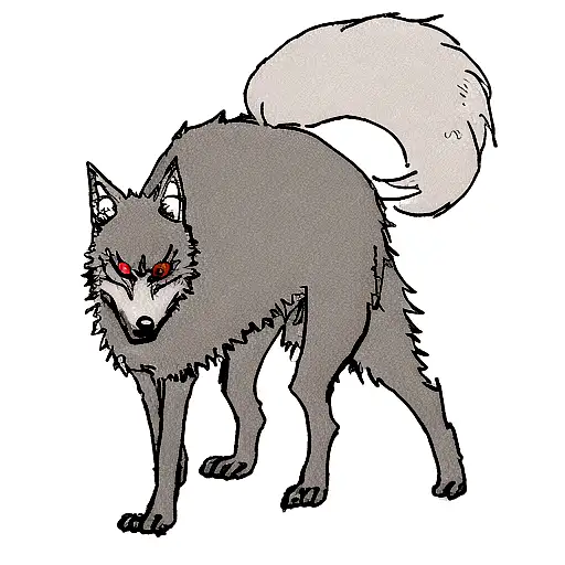 Wolf With Jujutsu Kaisen Reference