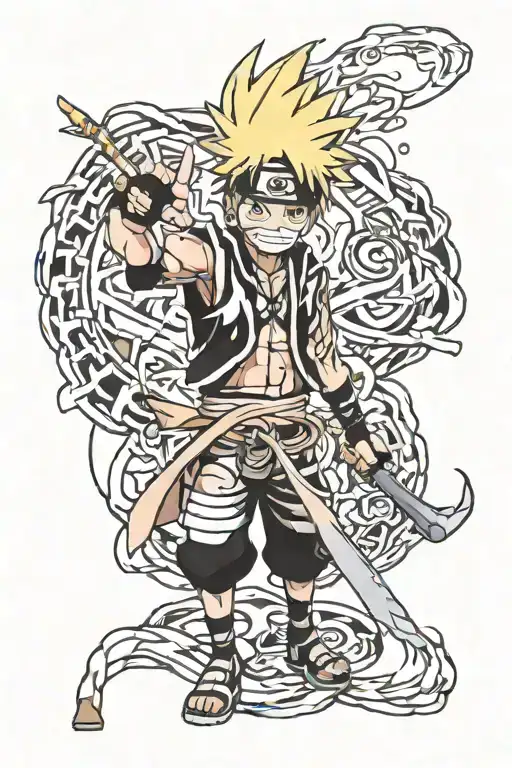 Anime Naruto Bleach One Peice