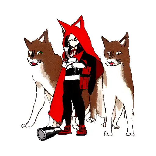 Red Riding Hood With A Bazzoka And A Bad Attitude