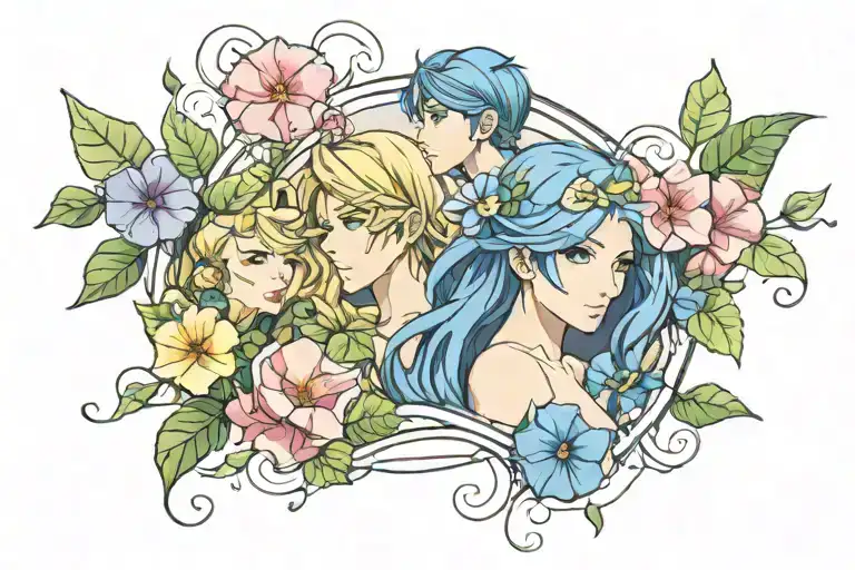 Line Of Morning Glory