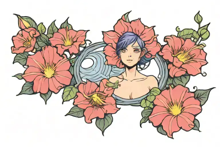 Line Of Morning Glory