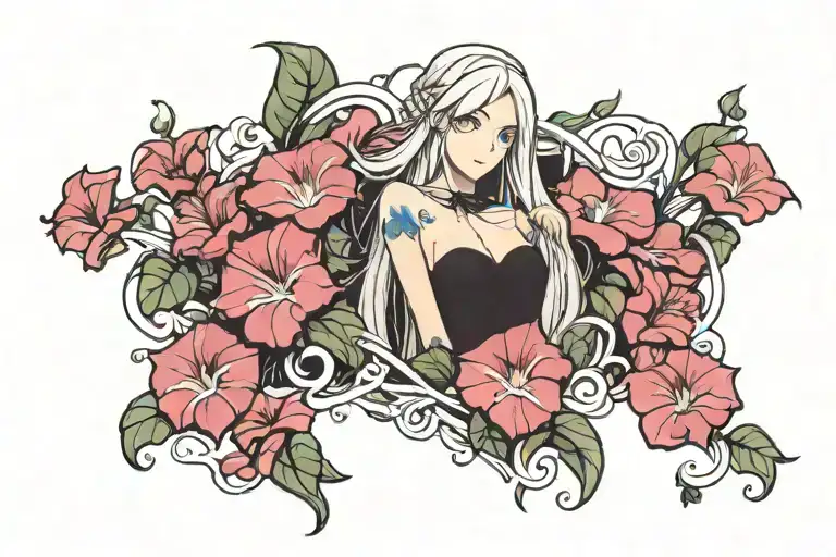 Line Of Morning Glory