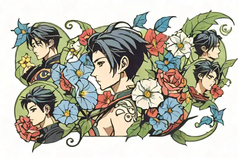 Line Of Morning Glory