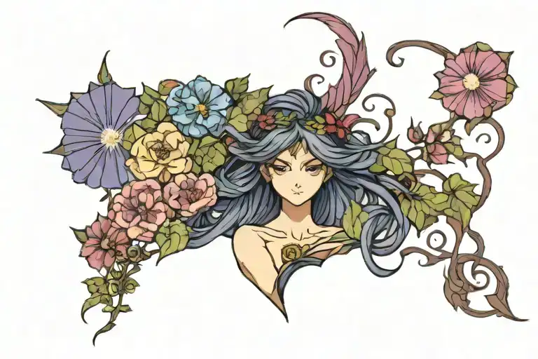 Line Of Morning Glory