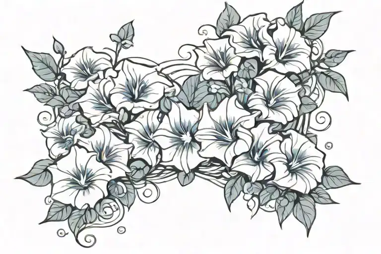 Line Of Morning Glory