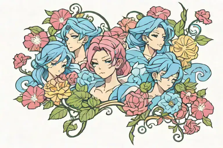 Line Of Morning Glory