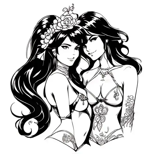 Nico Robin And Nami