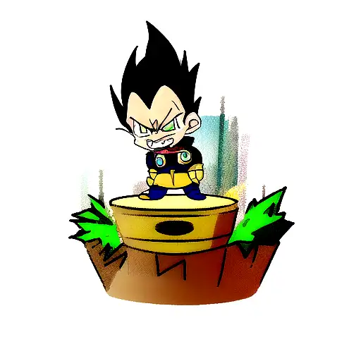 All Might Vegeta