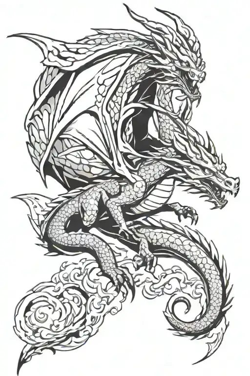 Dragon Flying