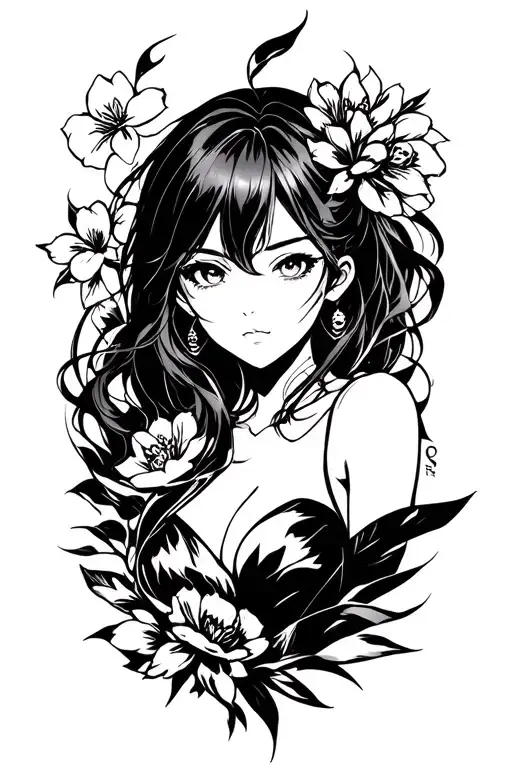 Generate A Large Tattoo Stencil