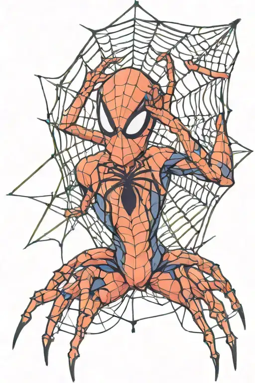 Spider In Web Design