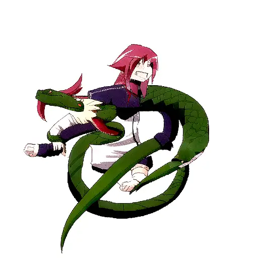 Dragon And Snake Intersecting