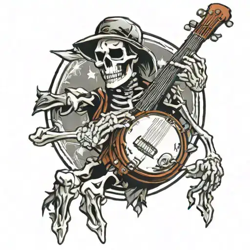 Skeleton Banjo