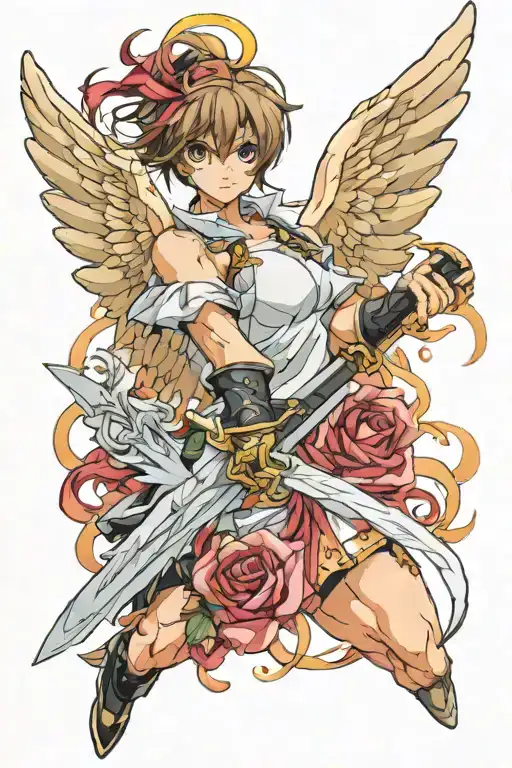 Angel And Sword