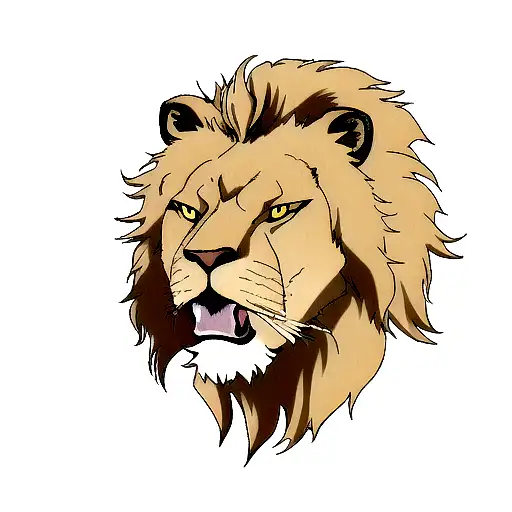 Lion After Fight