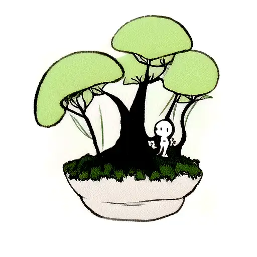 Kodama In The Forest