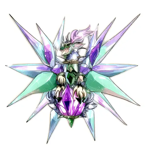 Crystal Medieval Dragon