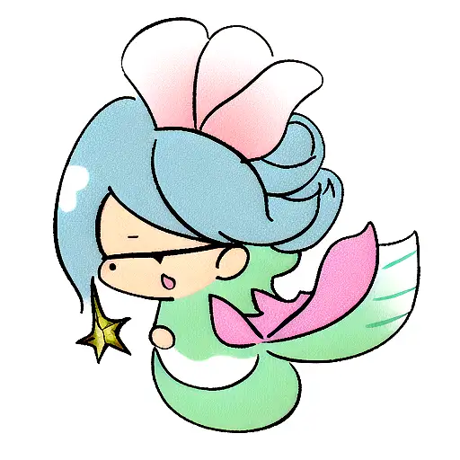 Gender Neutral Mermaid
