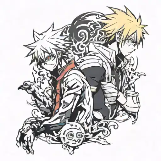 Tokyo Ghoul And Naruto Anime