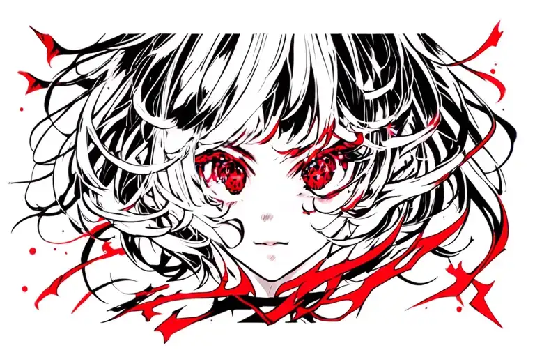 Black With Red Accents Flash