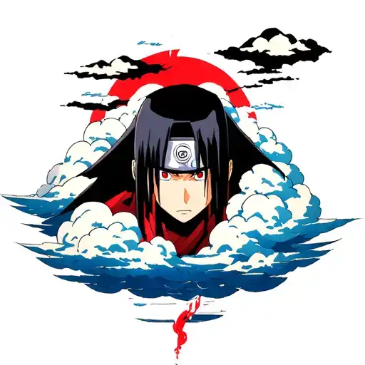 Itachi Uchiha Clouds
