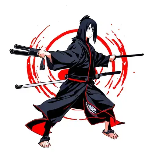 Akatsuki Coat Itachi Uchiha