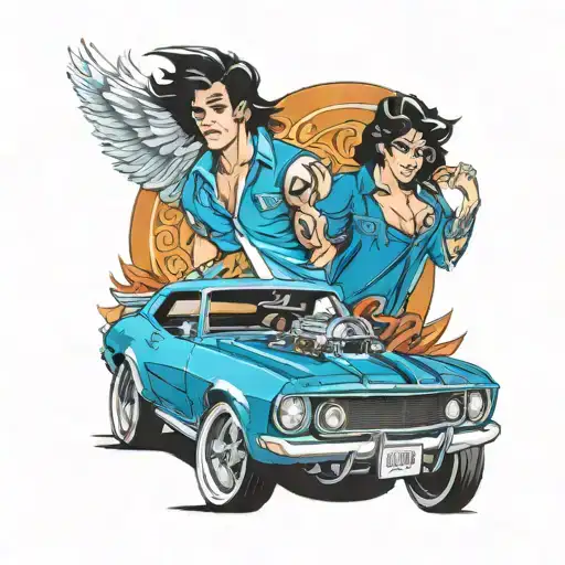 Chicano Muscle Car
