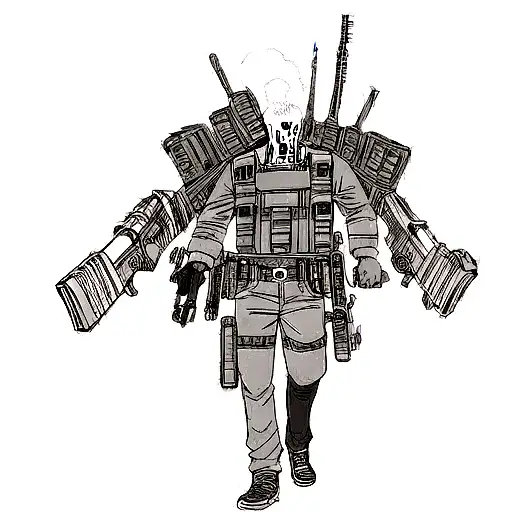 Skull And Guns