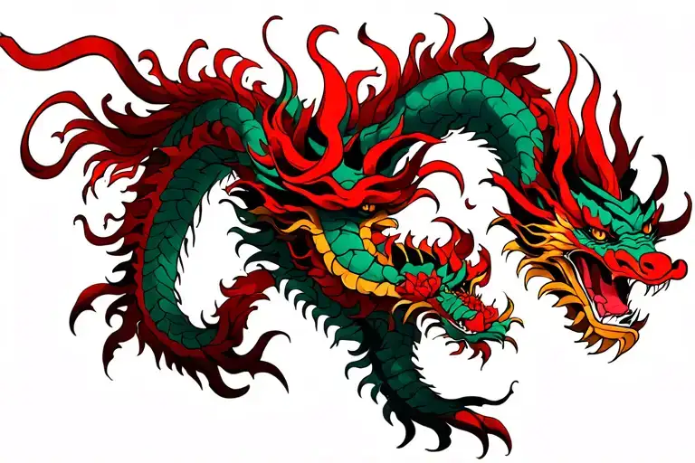 Chinese Dragon Wrapped