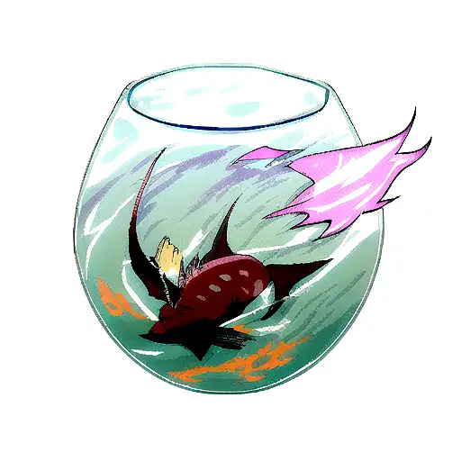 Koy Fish In Water Or Demon Slayer