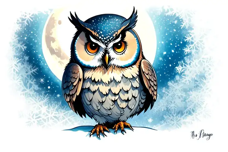 Owl Moon Winter