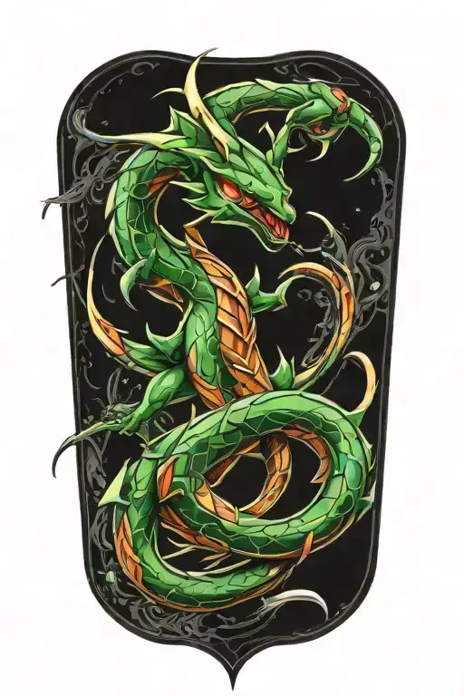 Shiny Rayquaza Pokemon